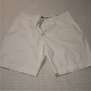 Polo by Ralph Lauren Cream Flat Front Shorts